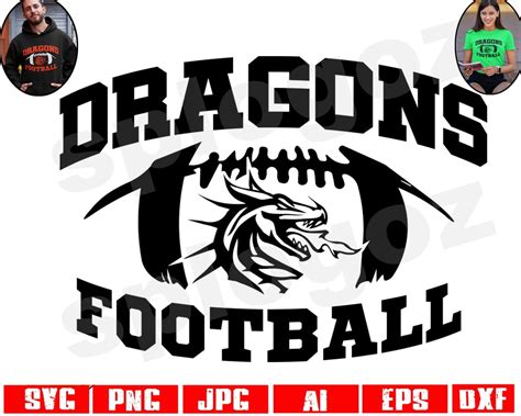 Dragons Football Logo