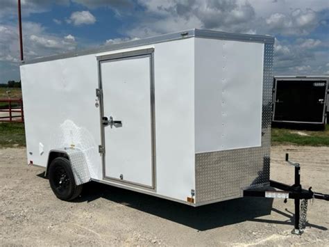 6x12 Enclosed Trailer Big Tex Trailer World