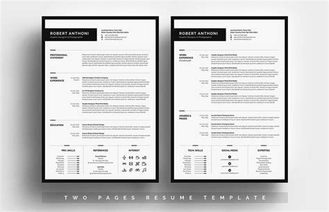 Professional Resume Templates (15 to Download and Use Right Away)