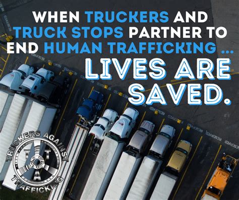 Truckers Against Trafficking Tat Equips Truckers