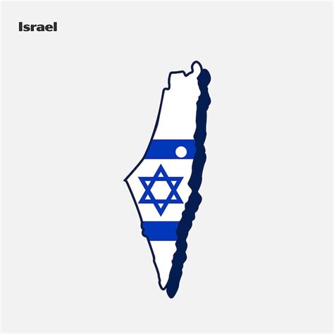 Premium Vector Israel Country Flag Map Infographics