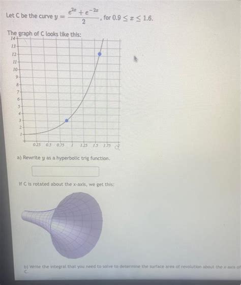 Solved Let C Be The Curve Y 2e2z E2x For 0 9x1 6 The Chegg