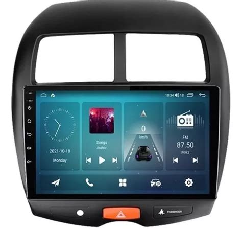 Radio Android Mitsubishi Asx 8core 4 64gb Carplay A Auto Cuotas Sin