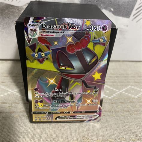 Pok Mon Tcg Dragapult Vmax Rebel Clash Swsh Holo Promo Nm Values Mavin