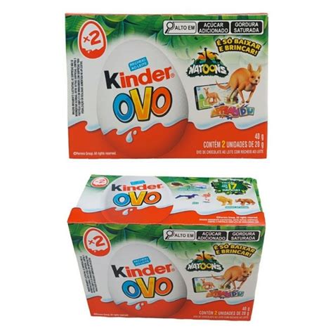 Kinder Ovo Natoons Kit Caixinhas De G Shopee Brasil