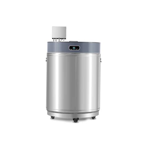 196 Degree 370 Liters Stainless Steel Smart Vapor Phase Liquid Nitrogen Tanks With 15600 Vials