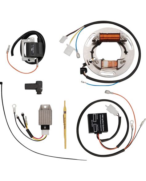 PME CDI Lichtmaschinen Set Umbau auf 12V und CDI Zündung ohne