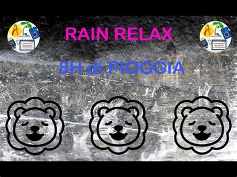 Rain Heavy Relax H Addormentati Con La Pioggia Youtube