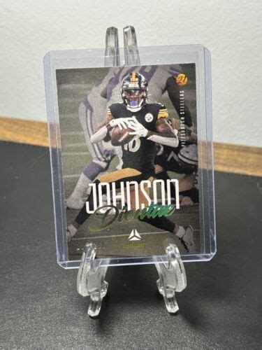 Diontae Johnson Panini Luminance Gold Steelers Ebay