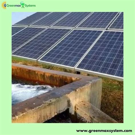 Solar Water Pumps Greenmax Hp Solar Water Pumping Systems In Bhopal