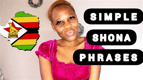 LEARN SIMPLE SHONA PHRASES Tourists Edition YouTube