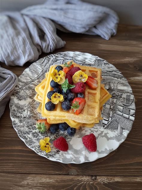 Waffel Dolci Ai Frutti Rossi Ketty Cucino Oggi