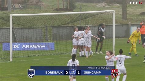 J14 I FC Girondins de Bordeaux EA Guingamp 1 1 le résumé D1 Arkema