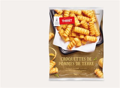 Croquettes de pommes de terre surgelés Maison Thiriet