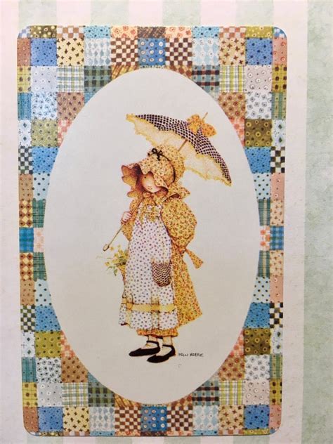 Vintage Holly Hobbie Swap Playing Card Set Of 3 Cards Etsy