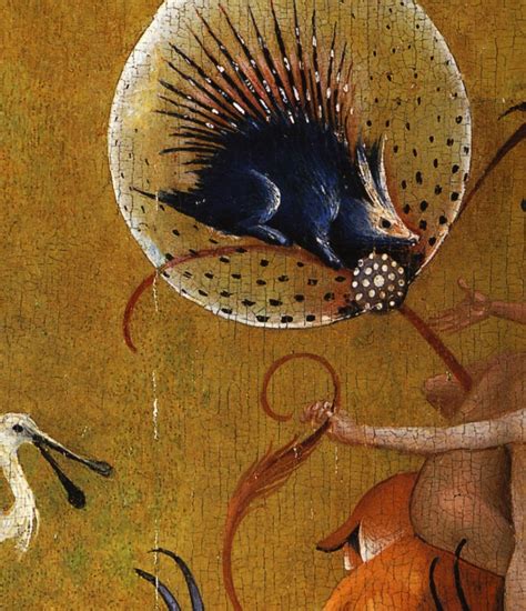 Hieronymus Bosch Le Jardin Des D Lices Le Paradis Imaginaire D Tail