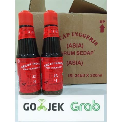 Jual Kecap Inggris Sauce Inggris Asli Asia Harum Sedap Ml Dus