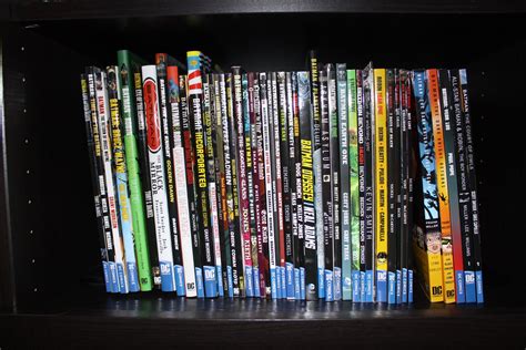 Shelf Porn An Office Filled With Statues Comics And More