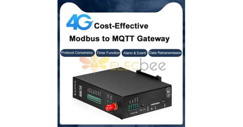 Modbus RTU To MQTT Converter 4G LTE Cellular Industrial IoT Gateway For