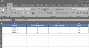 Plantilla Libro Cuentas Excel Comunidad Vecinos Gratis Todocondominios