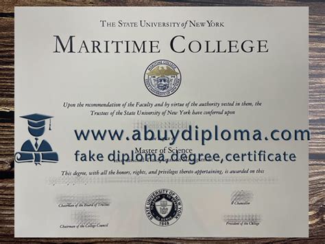 How fast can i get to buy SUNY Maritime College fake degree?