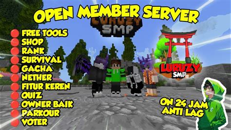 Top Server Mcpe Indonesia Survival Terbaik On Jam Anti