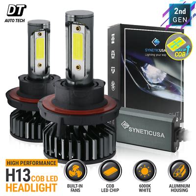 Syneticusa H Led Headlight Bulb Kit High Low Beam Light K