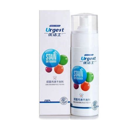 Спрей для удаления пятен без воды Urgest Stain Dry Remover удаляет ...