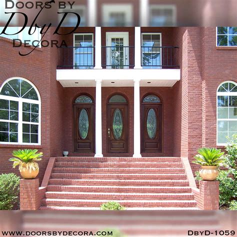 Custom Leaded Glass Oval Doors Wood Exterior Entry Doors By Decora