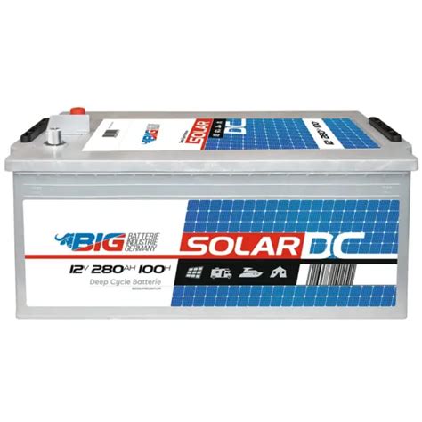 Big Solarbatterie V Ah Wohnmobil Versorgung Mover Boot Batterie