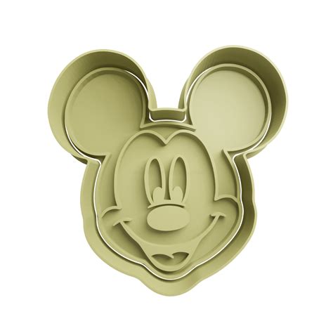 Mickey Cookie Cutter STL 2 Cookie Cutter STL Store Design Optimized