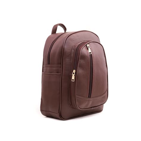 Brown Formal Backpack P47389 Stylo