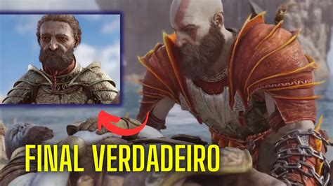 GOD OF WAR RAGNAROK FINAL VERDADEIRO UM FUNERAL VIKING YouTube