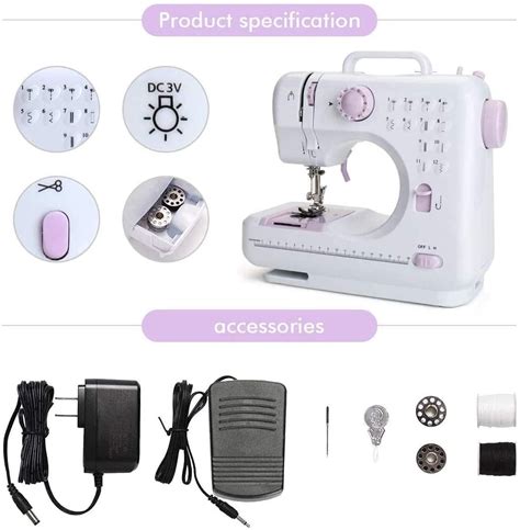 Buy Nikou Mini Sewing Machine Electric Household Crafting Mending