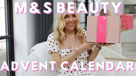 M S Beauty Advent Calendar Unboxing 2022 Marks And Spencer Christmas