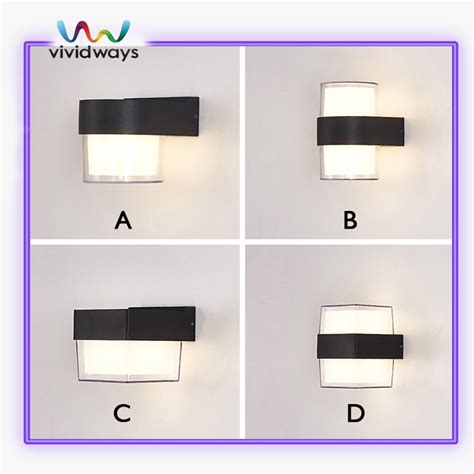 K2 VIVIDWAYS MODERN OUT IN DOOR LED WALL LIGHT 3000K Shopee Malaysia