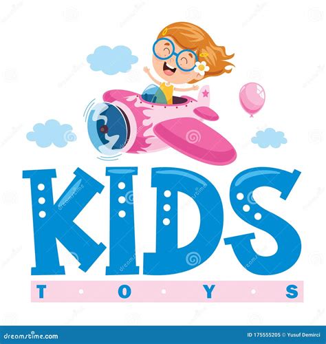 Logo Design For Kids Toys Stock Vector Illustration Of Child 175555205