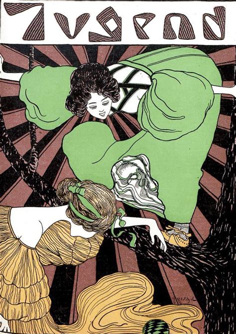 Beautiful Cover Photos Of Jugend From The 1890s The Leading German Art