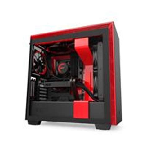 Gabinete Nzxt H I Negro Rojo Media Torre Mini Itx Micro Atx Atx