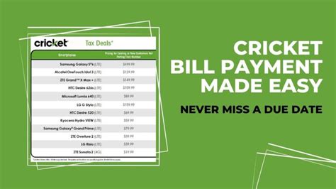 Cricket Quick Pay Convenient And Secure Payment Options For Your Cell