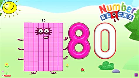 Numberblocks World App Meet Numberblocks Eighty Number Learn