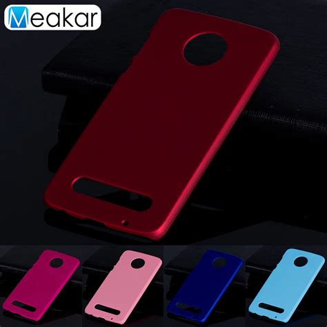 Funda De Pl Stico Mate Para Moto Z Play Carcasa Trasera De Tel Fono