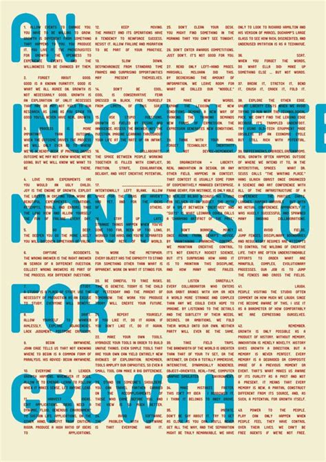 Design Manifesto Poster