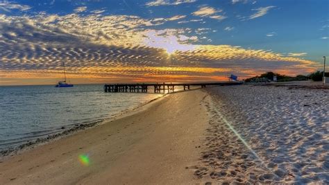 Dock On Beautiful Monkey Mia Beach Australia wallpaper | nature and ...