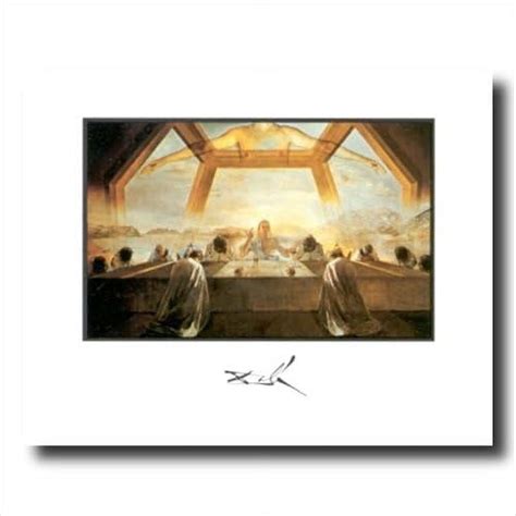 Salvador Dali The Sacrament Of The Last Supper Surrealism X Art