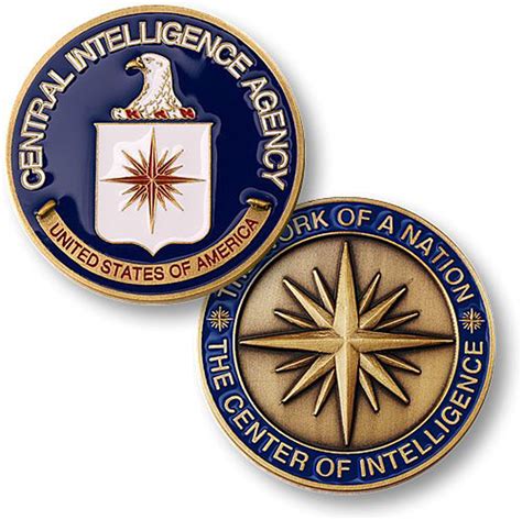 New Cia Central Intelligence Agency Challenge Coin Ebay