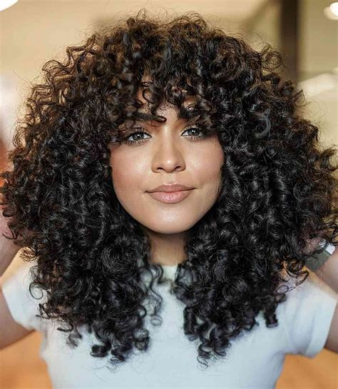 Short Haircuts For Curly Hair With Long Layers Stylish And Low Maintenance