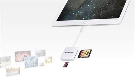 Transcend Pr Sente Un Lecteur De Cartes Sd Microsd Lightning Certifi Mfi