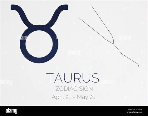 Zodiac Sign Taurus Astrologic Infographics Elements Of This Image Were