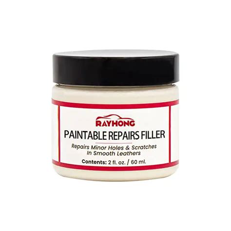 Rayhong Wholesale Multipurpose Repair Paintable Repairs Filler Leather